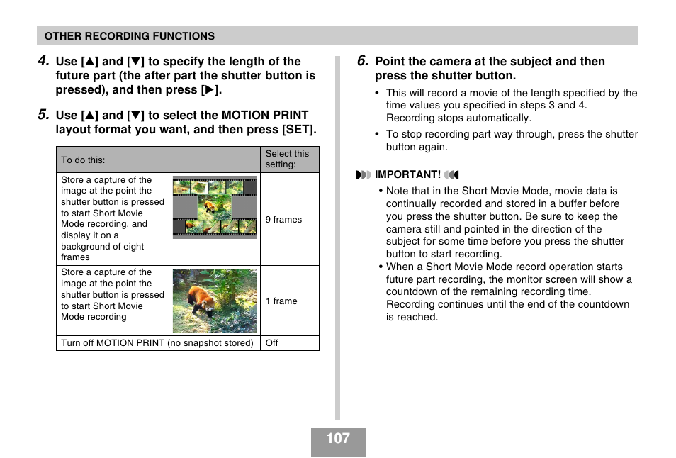 Casio EX-Z750 User Manual | Page 107 / 250
