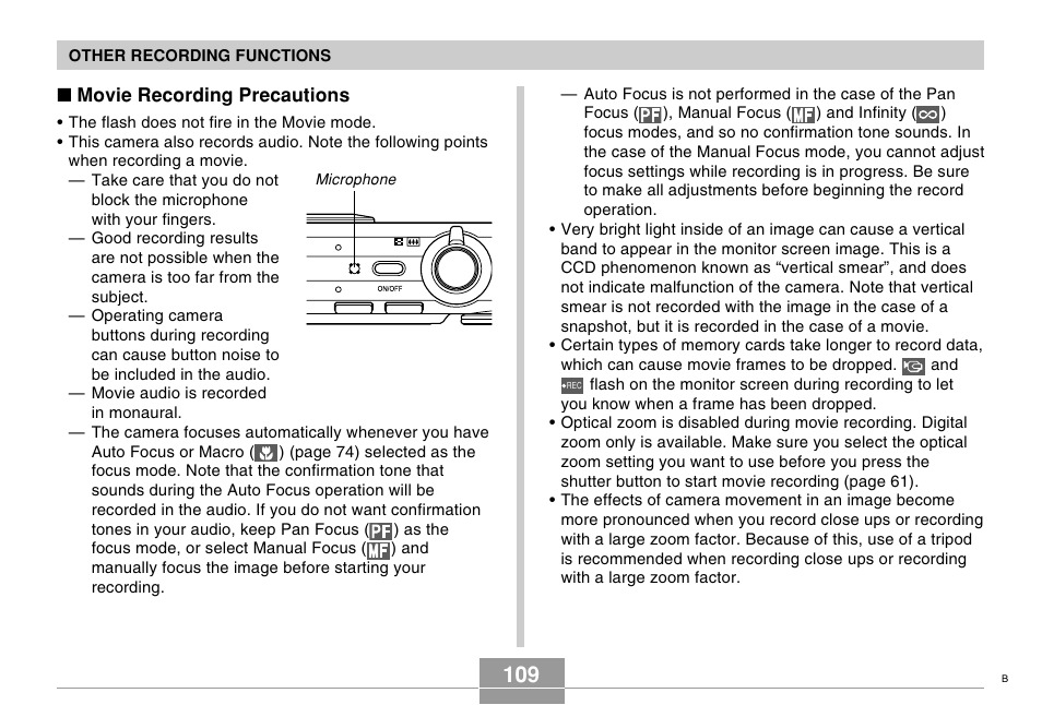 Casio EX-Z750 User Manual | Page 109 / 250