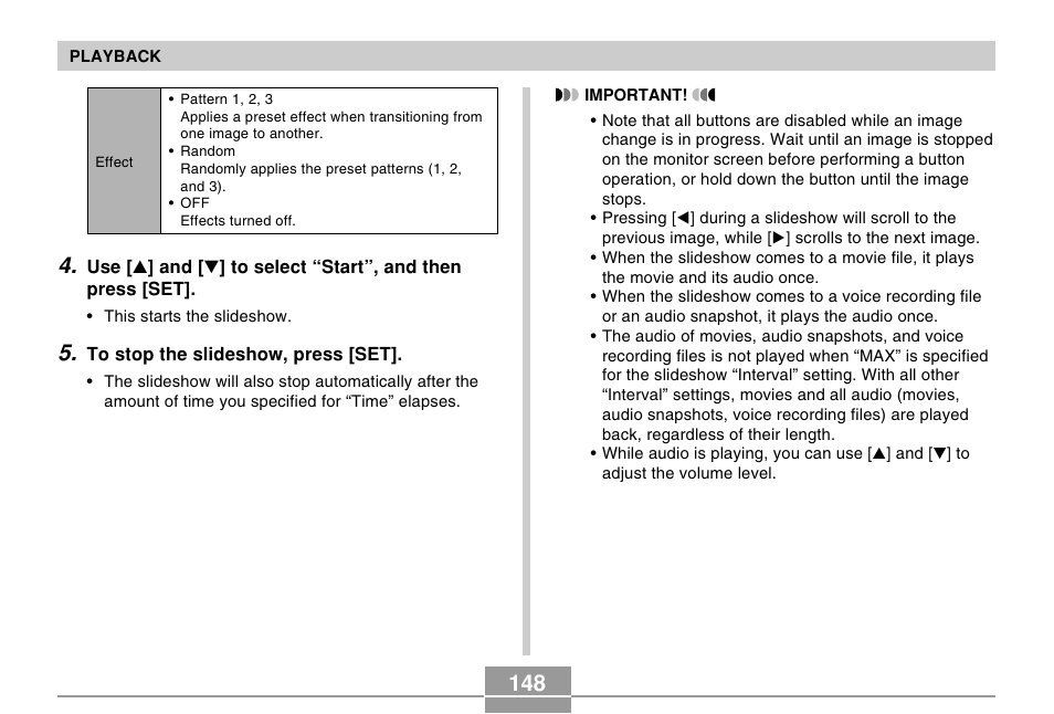 Casio EX-Z750 User Manual | Page 148 / 250