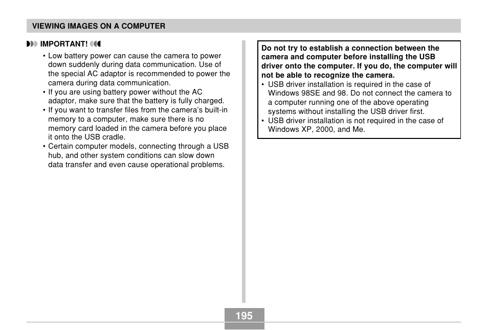 Casio EX-Z750 User Manual | Page 195 / 250