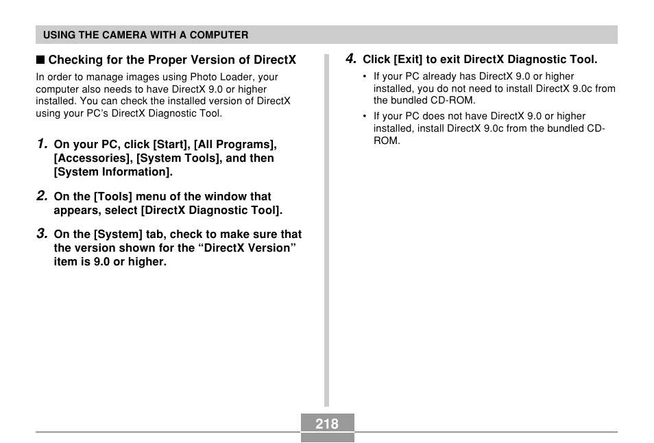 Casio EX-Z750 User Manual | Page 218 / 250