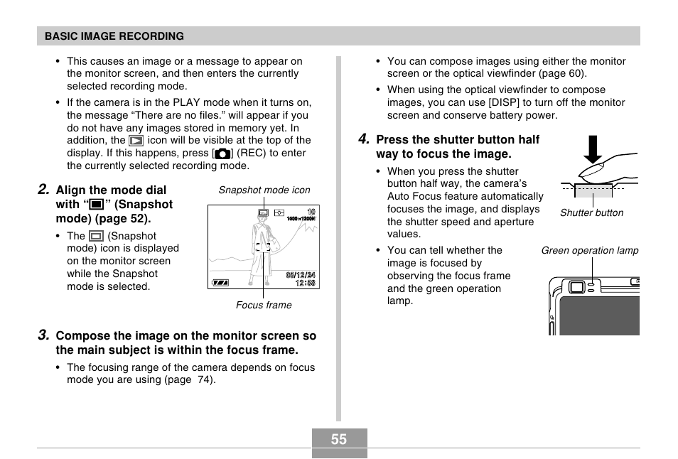 Casio EX-Z750 User Manual | Page 55 / 250