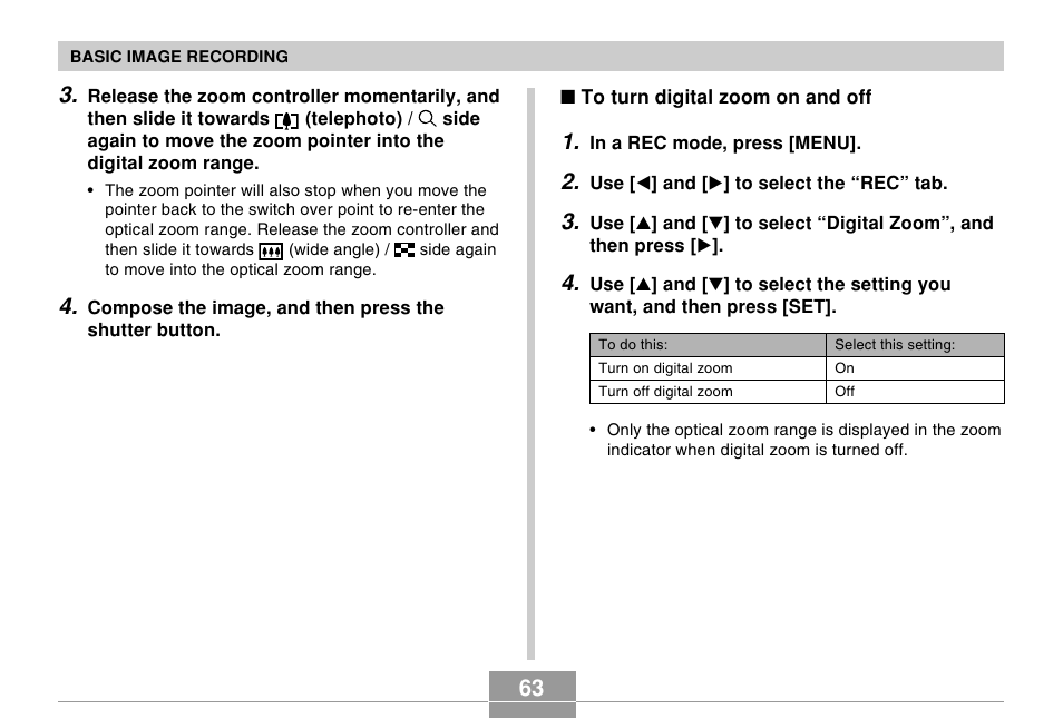 Casio EX-Z750 User Manual | Page 63 / 250