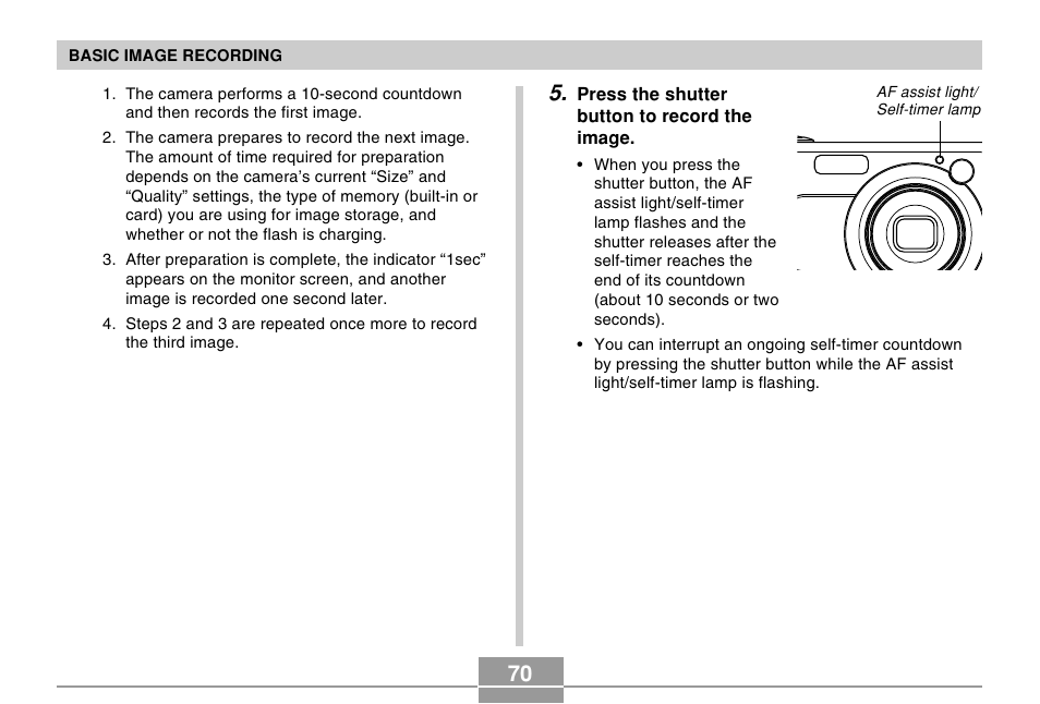 Casio EX-Z750 User Manual | Page 70 / 250