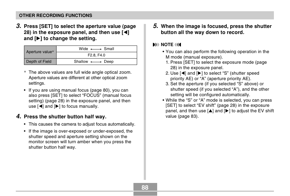 Casio EX-Z750 User Manual | Page 88 / 250