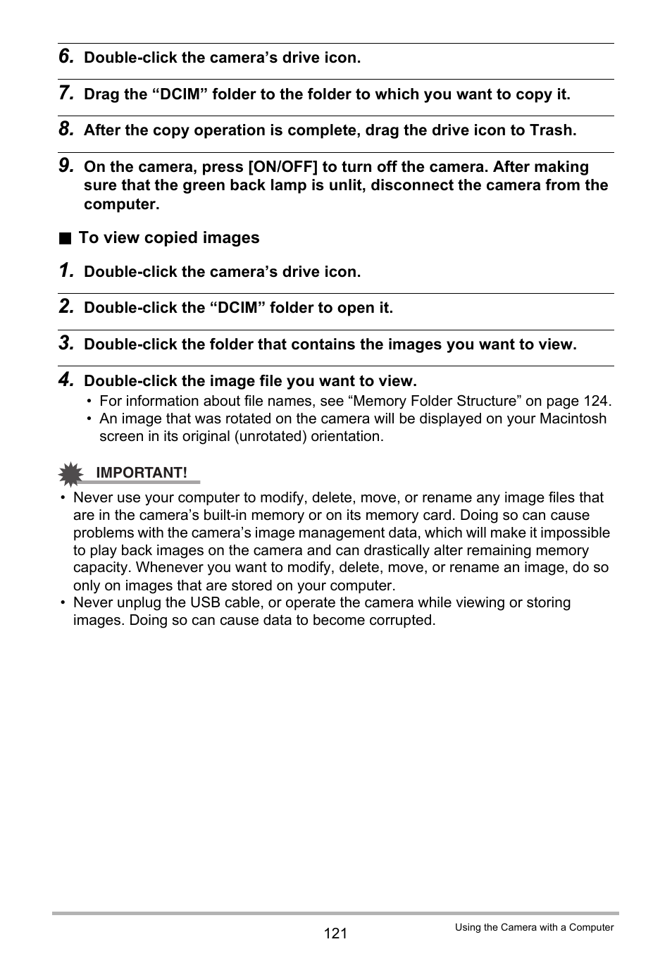 Casio EXILIM EX-Z300 User Manual | Page 121 / 170
