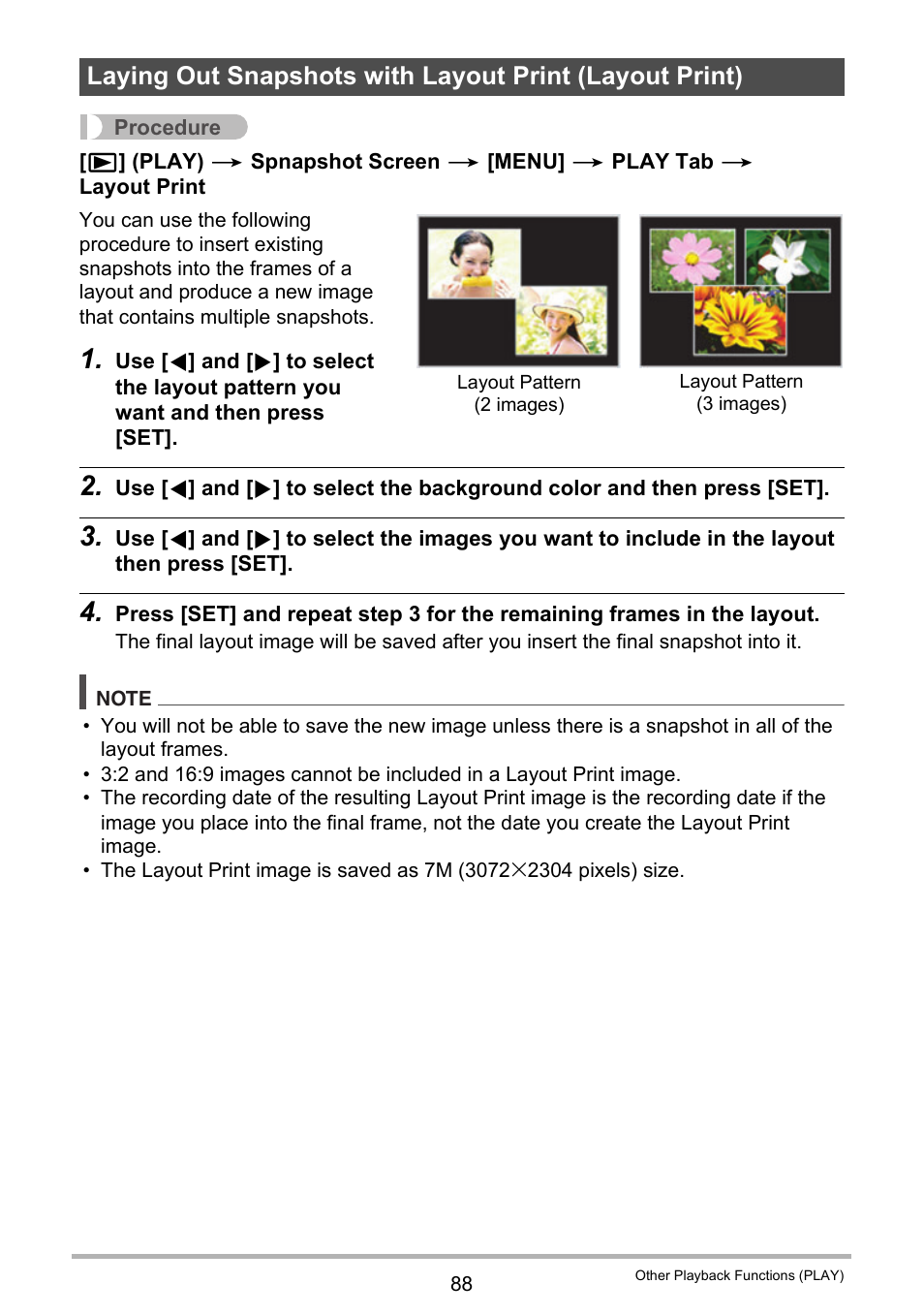 Casio EXILIM EX-Z300 User Manual | Page 88 / 170