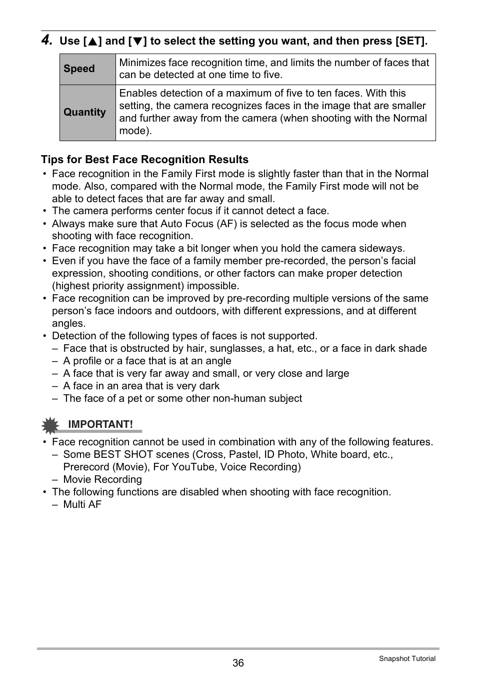 Casio EXILIM EX-Z21 User Manual | Page 36 / 163