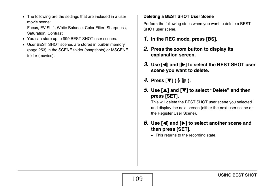 Casio EX-S880 User Manual | Page 109 / 293