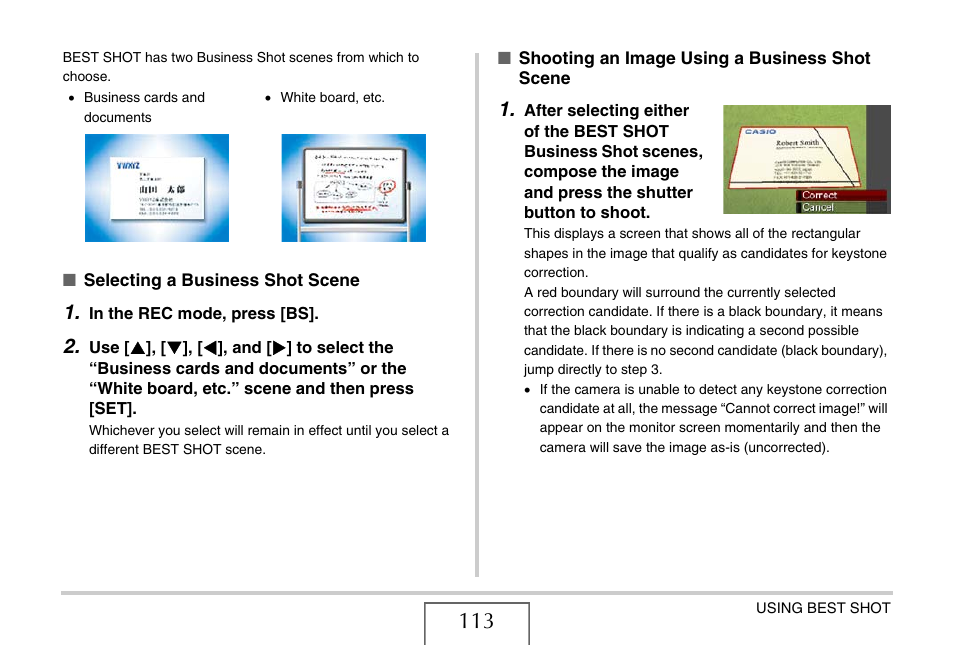 Casio EX-S880 User Manual | Page 113 / 293