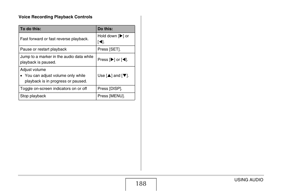 Casio EX-S880 User Manual | Page 188 / 293