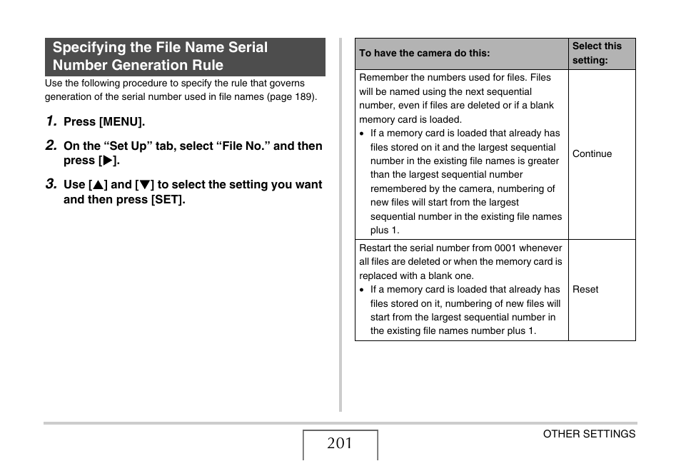 Casio EX-S880 User Manual | Page 201 / 293
