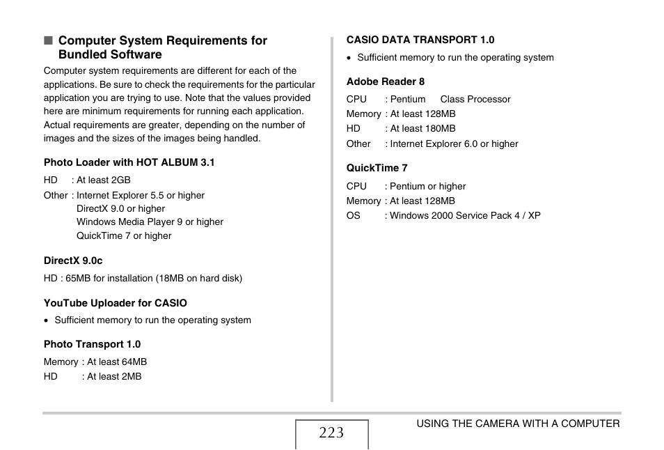 Casio EX-S880 User Manual | Page 223 / 293