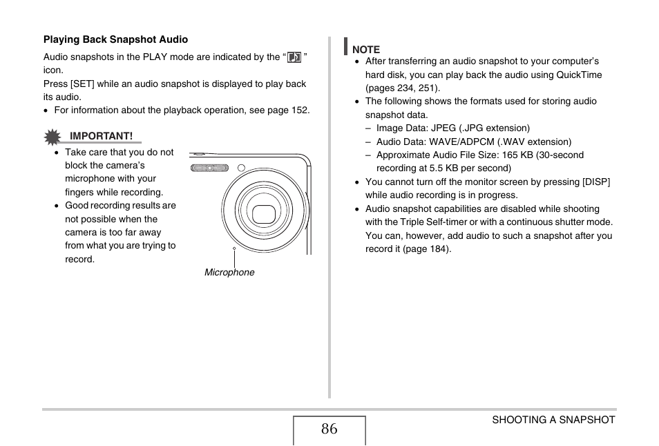 Casio EX-S880 User Manual | Page 86 / 293