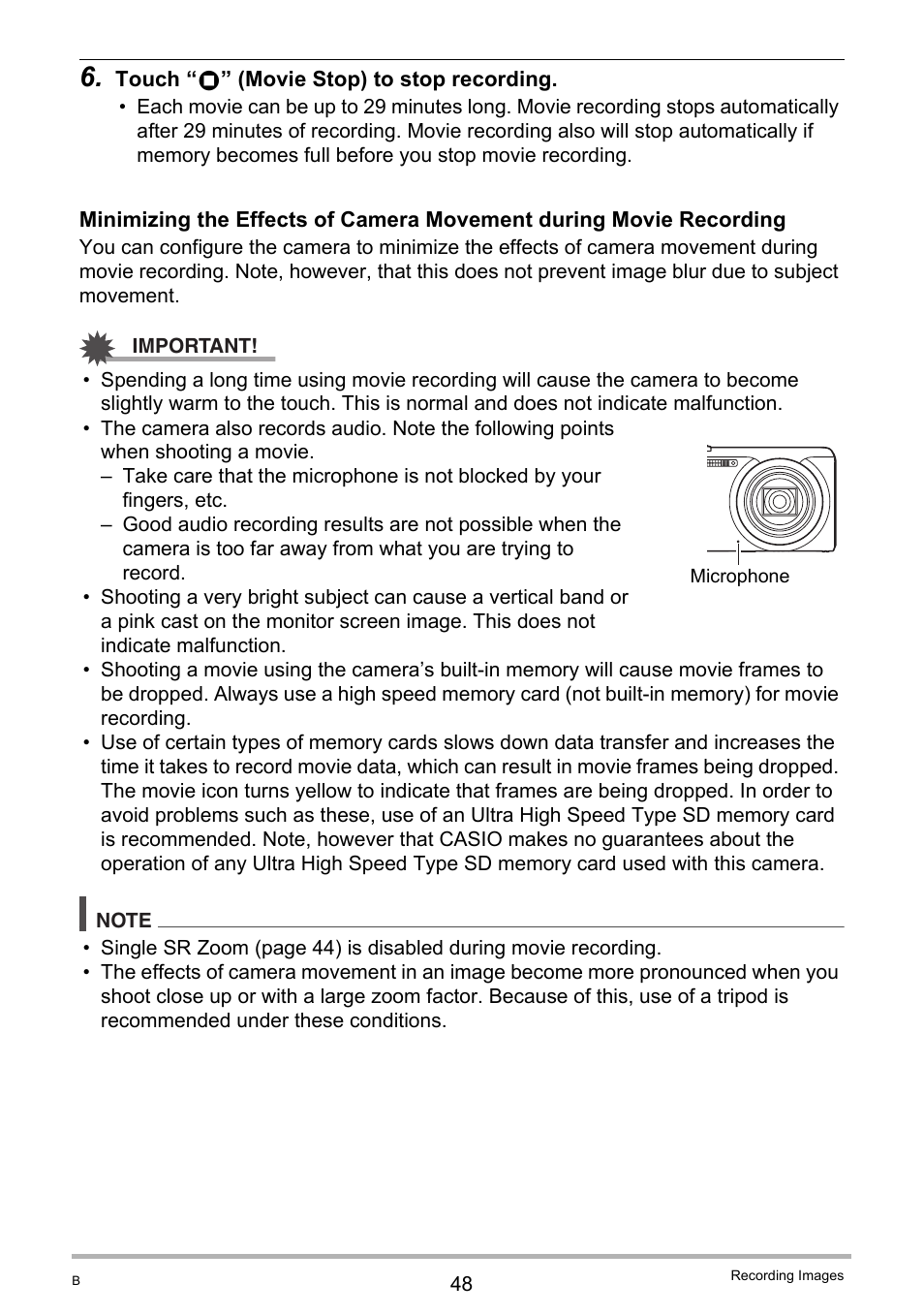 Casio EXILIM EX-Z3000 User Manual | Page 48 / 145