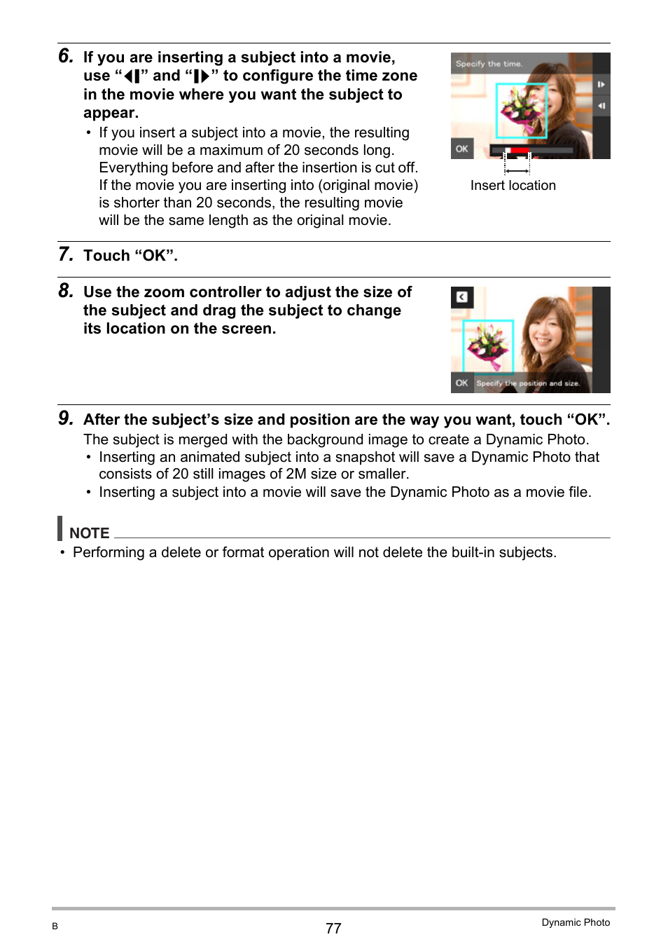 Casio EXILIM EX-Z3000 User Manual | Page 77 / 145