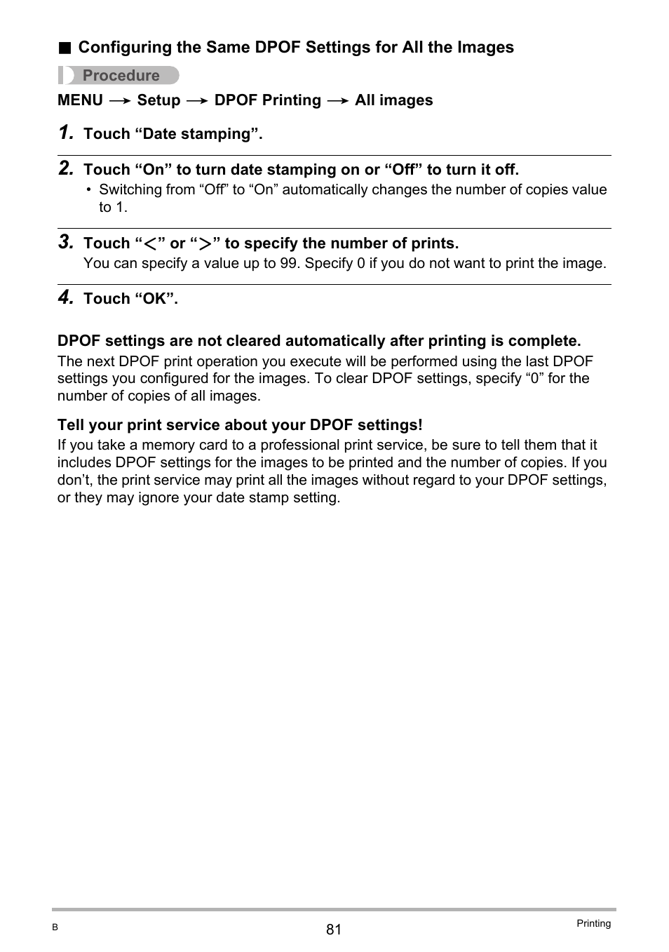 Casio EXILIM EX-Z3000 User Manual | Page 81 / 145