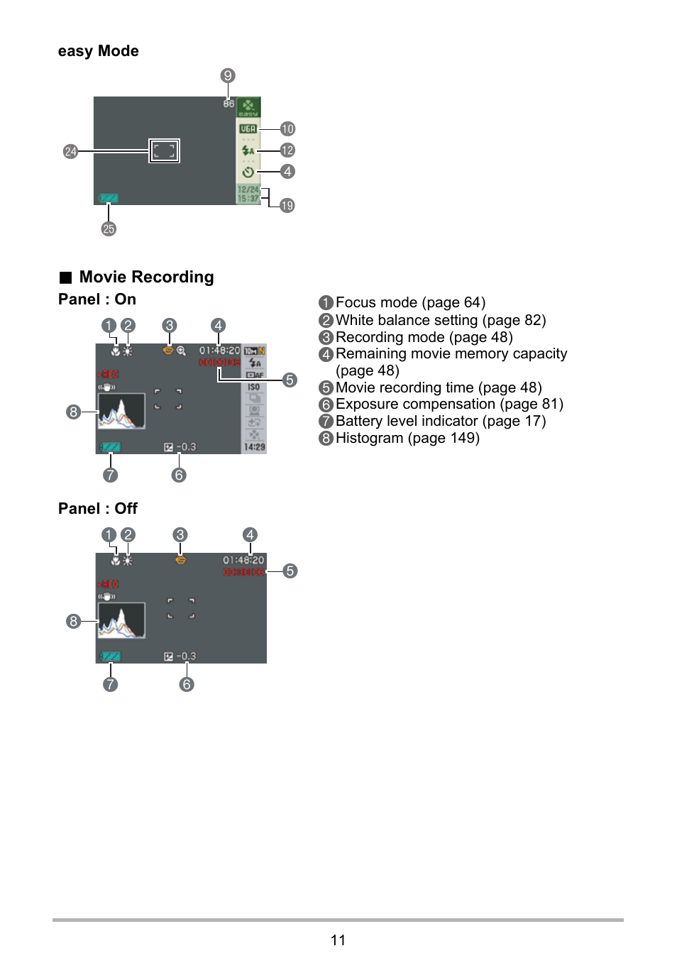 Casio EXILIM EX-Z270 User Manual | Page 11 / 202