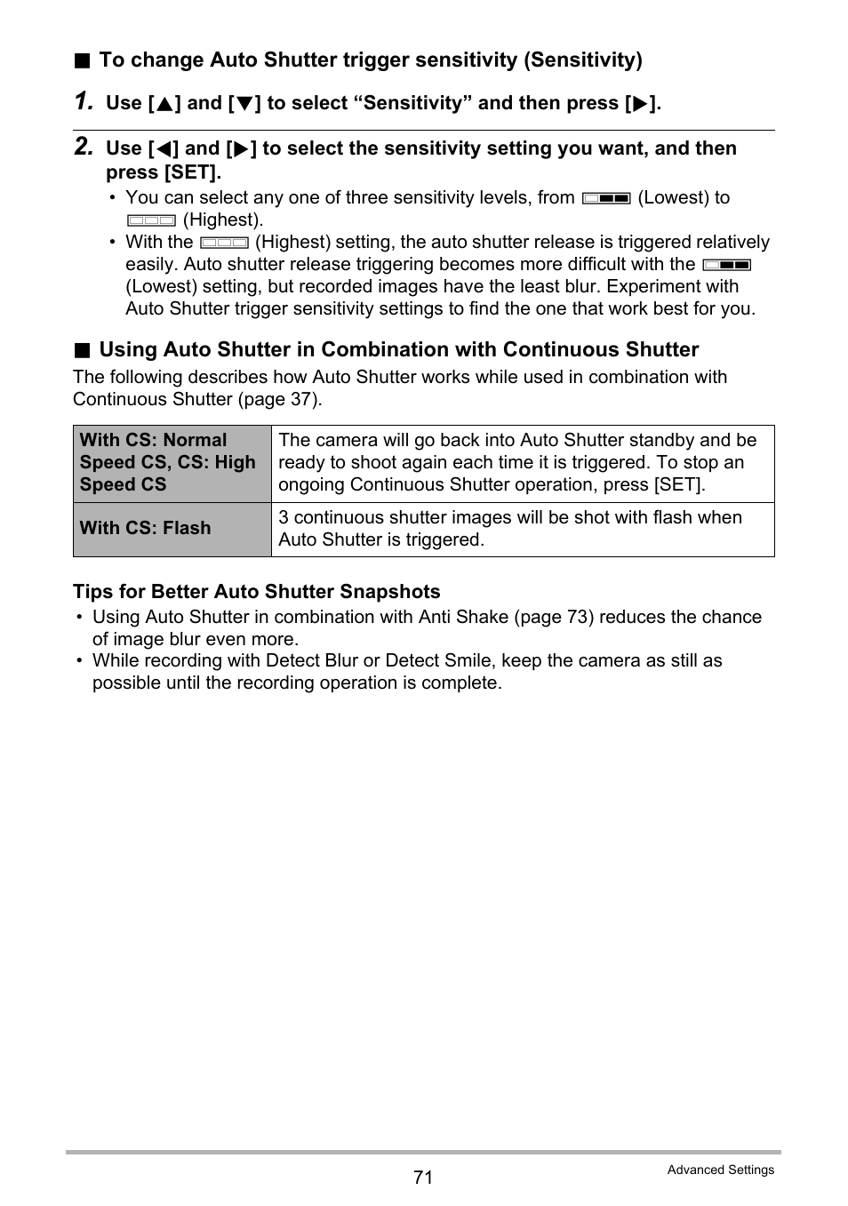 Casio EXILIM EX-Z270 User Manual | Page 71 / 202