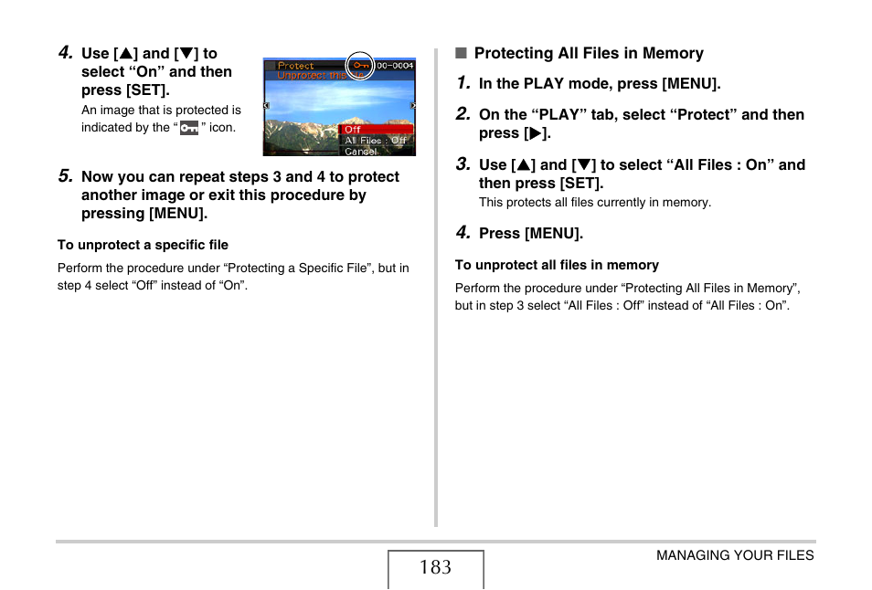 Casio EX-Z1080 User Manual | Page 183 / 267