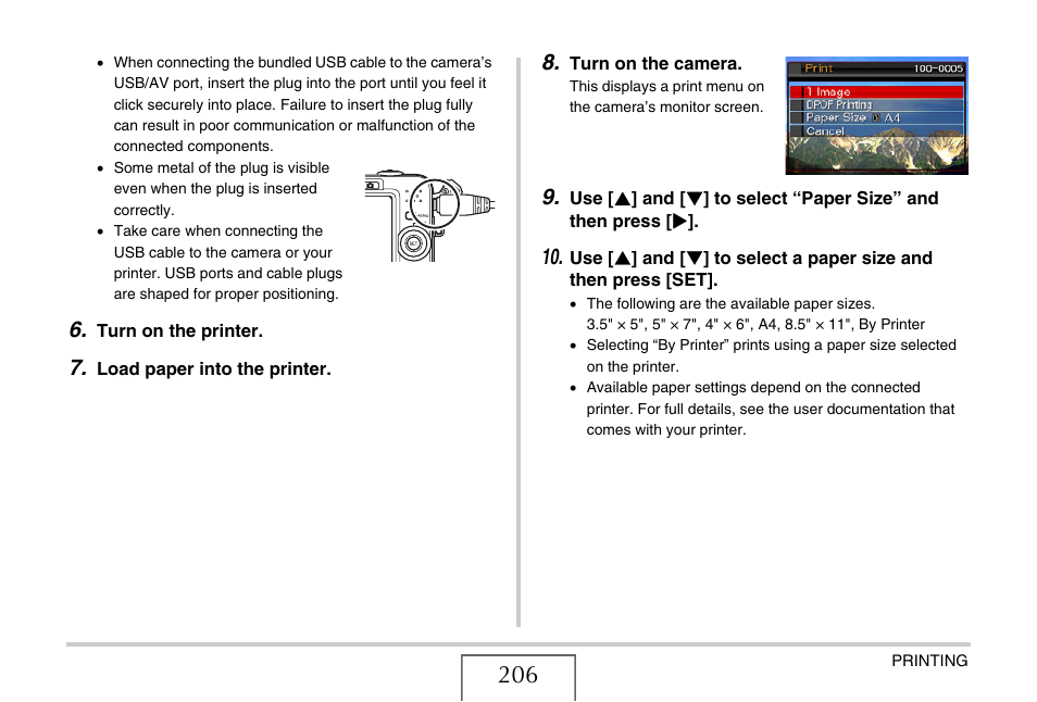 Casio EX-Z1080 User Manual | Page 206 / 267