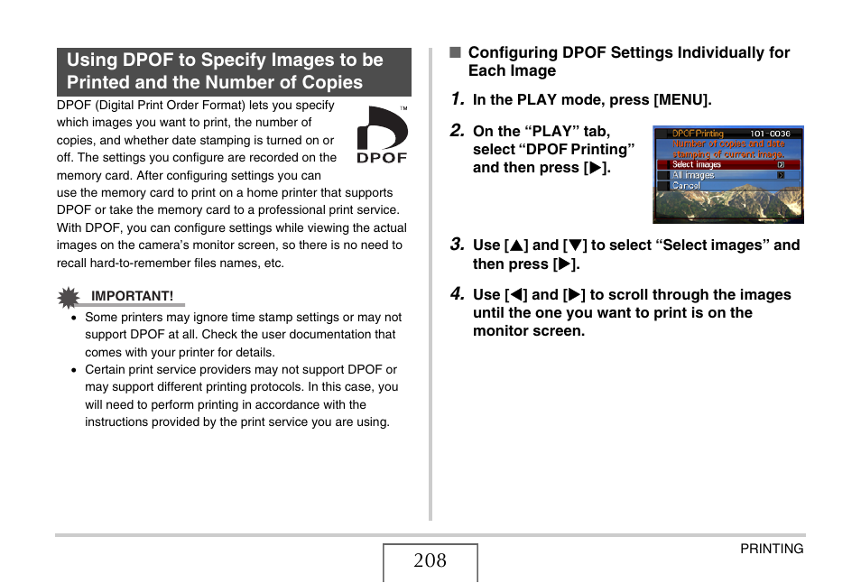 Casio EX-Z1080 User Manual | Page 208 / 267