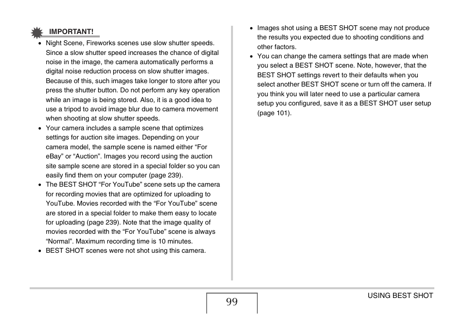 Casio EX-Z1080 User Manual | Page 99 / 267