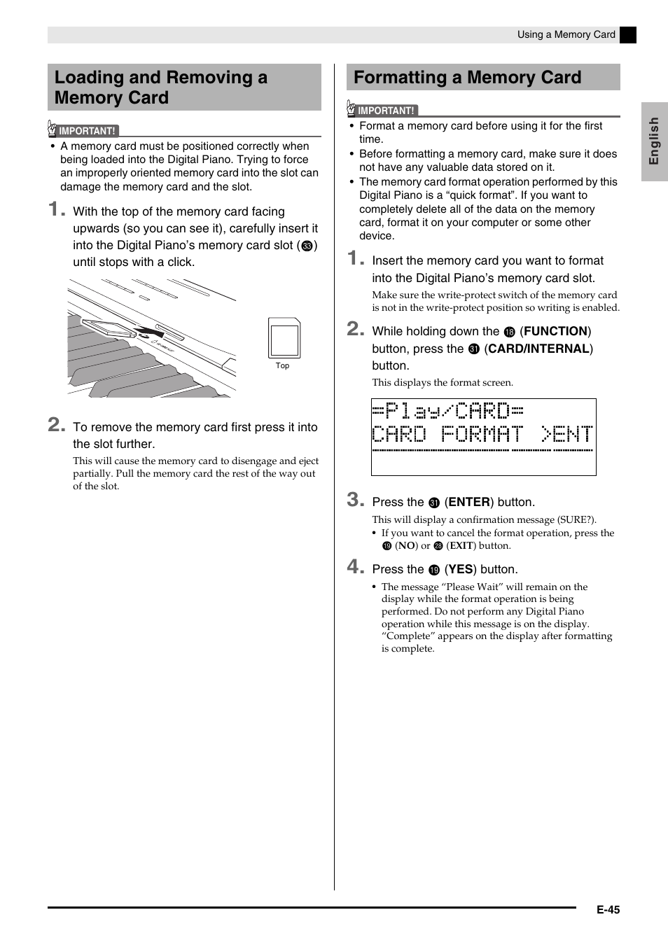 Casio PRIVIA PX330ES1A User Manual | Page 47 / 72