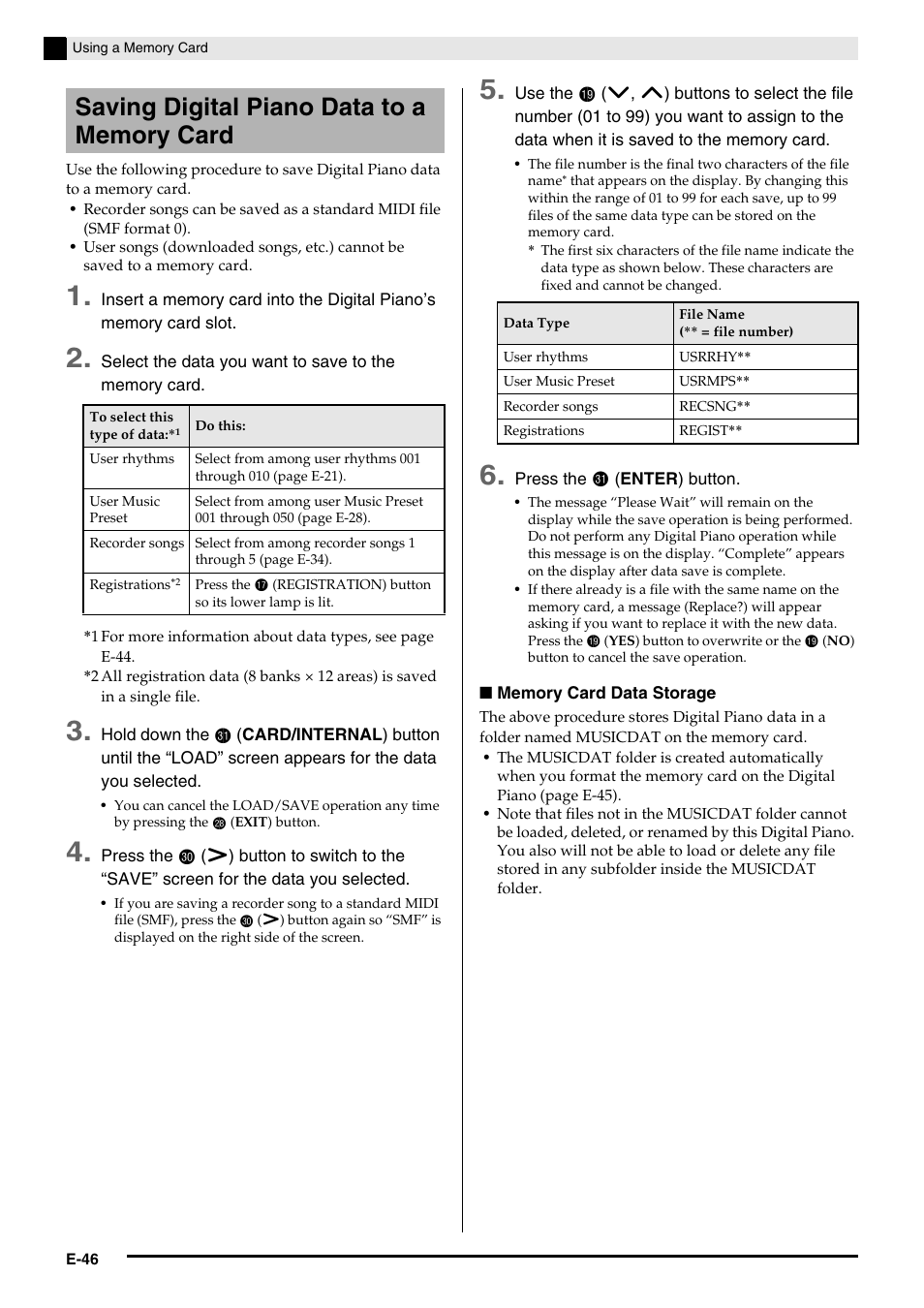 Casio PRIVIA PX330ES1A User Manual | Page 48 / 72