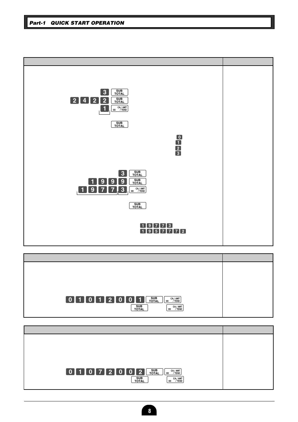 Co z>>> o z>mmc p o, Z?zx??z op, Z?mx??x op | Casio 160CR User Manual | Page 10 / 36
