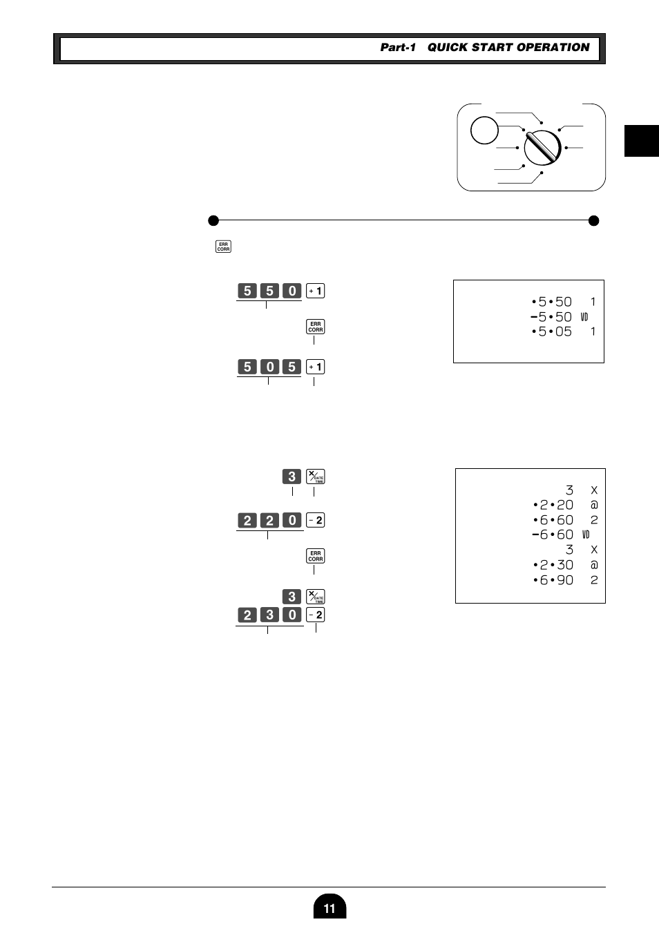 6-2 after you pressed a department key | Casio 160CR User Manual | Page 13 / 36