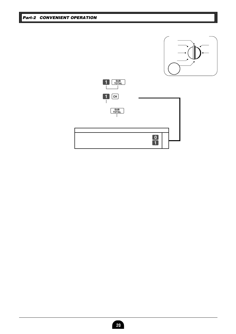 Zo z u o, 7-3 printer switch for receipt or journal | Casio 160CR User Manual | Page 22 / 36
