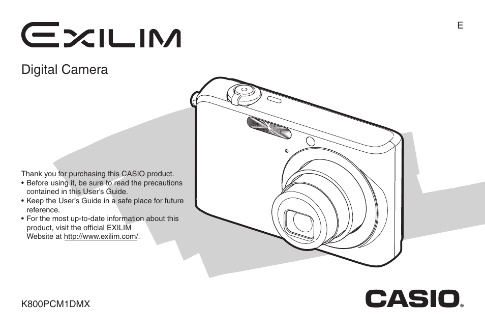 Casio EX-Z1000 User Manual | 266 pages