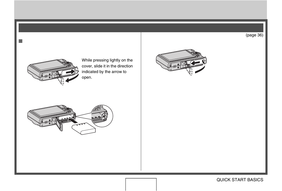 Quick start basics, First, charge the battery | Casio EX-Z1000 User Manual | Page 10 / 266
