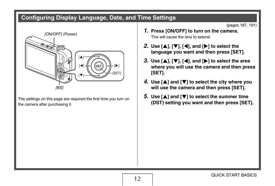 Casio EX-Z1000 User Manual | Page 12 / 266