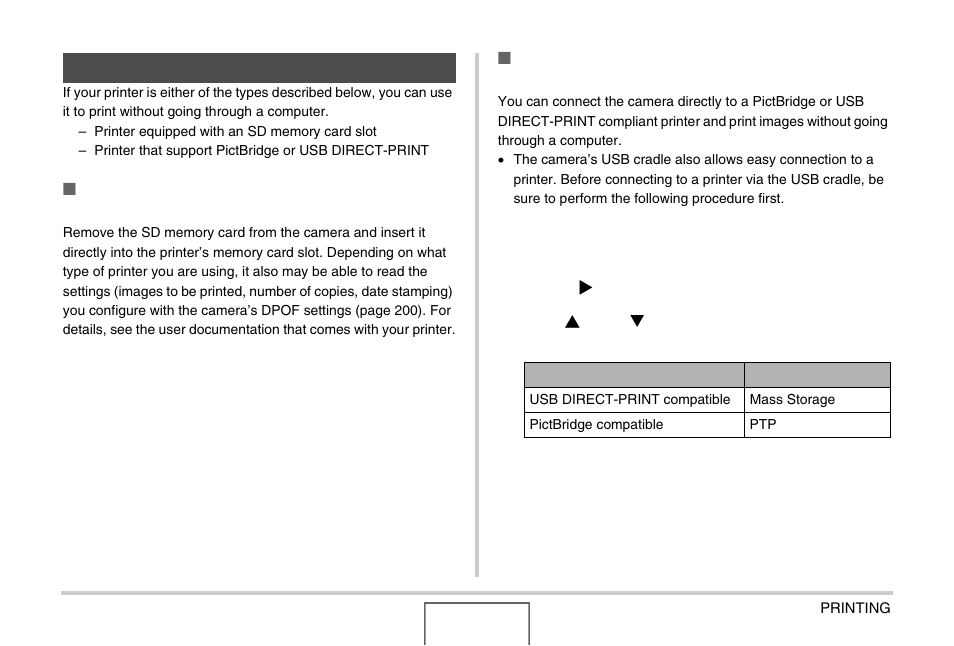Using your printer to print images, E 197) | Casio EX-Z1000 User Manual | Page 197 / 266