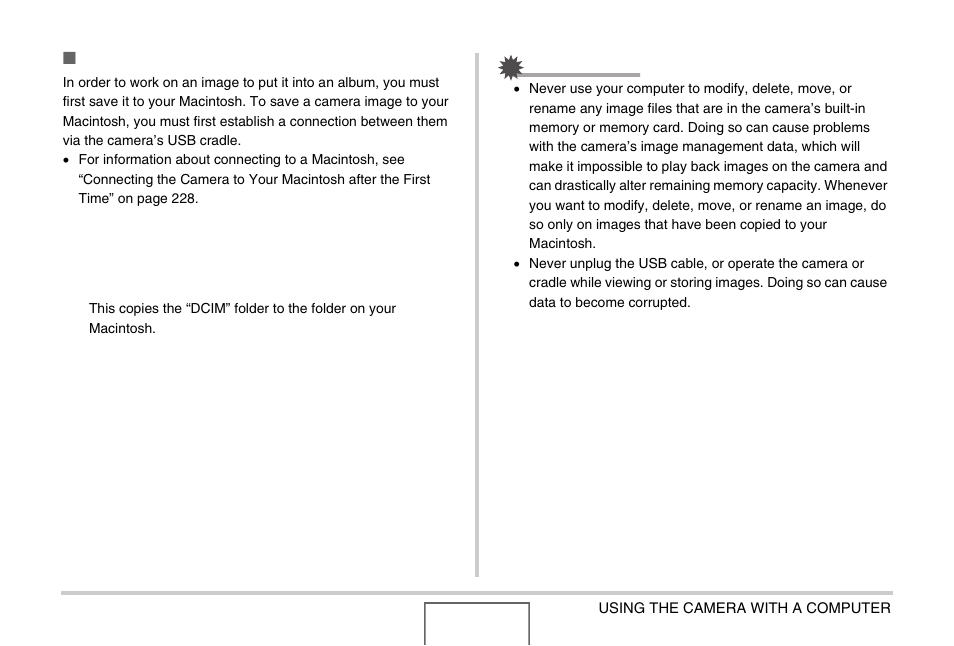 Casio EX-Z1000 User Manual | Page 230 / 266