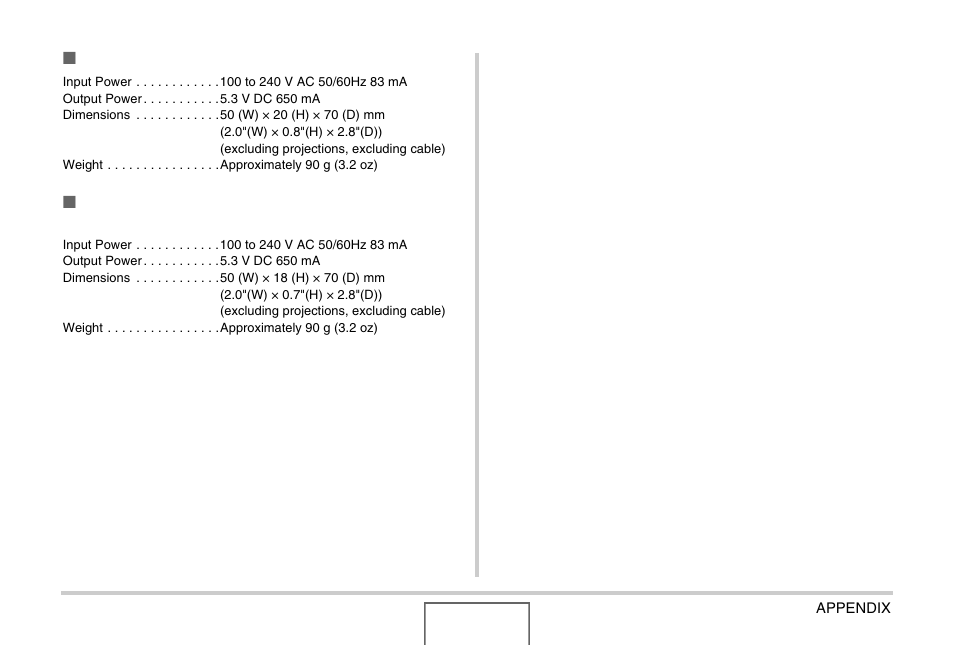 Casio EX-Z1000 User Manual | Page 265 / 266