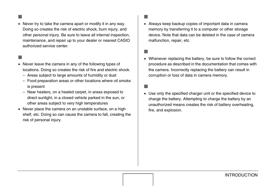 Casio EX-Z1000 User Manual | Page 29 / 266