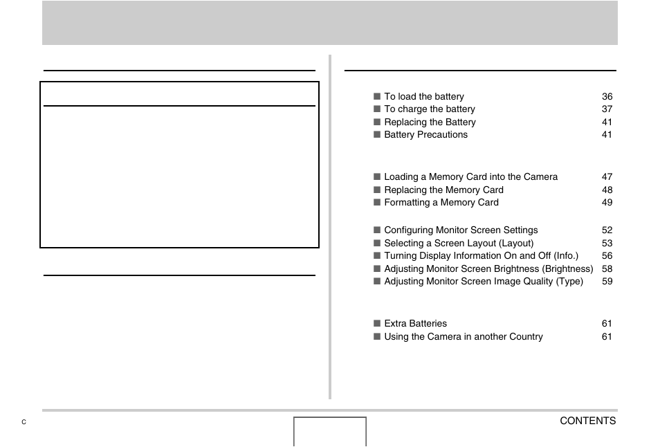Casio EX-Z1000 User Manual | Page 3 / 266