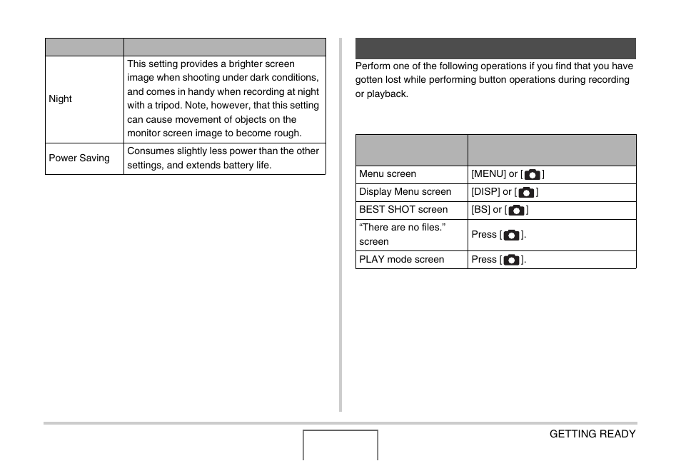 If you lose your way | Casio EX-Z1000 User Manual | Page 60 / 266