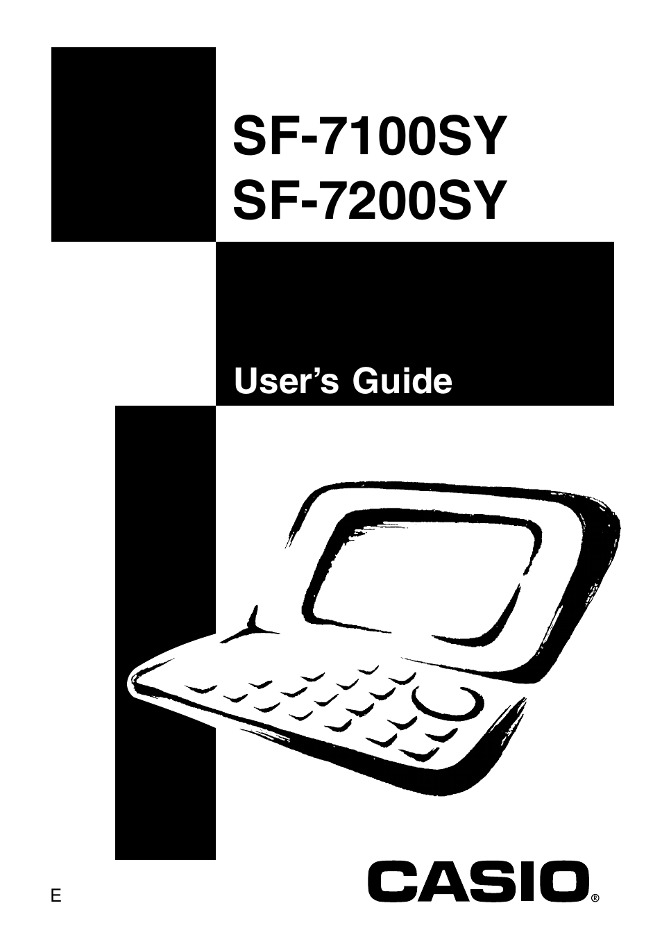 Casio SF-7100SY User Manual | 83 pages