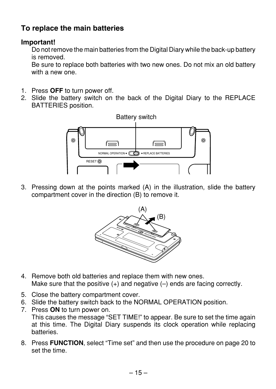 Casio SF-7100SY User Manual | Page 17 / 83