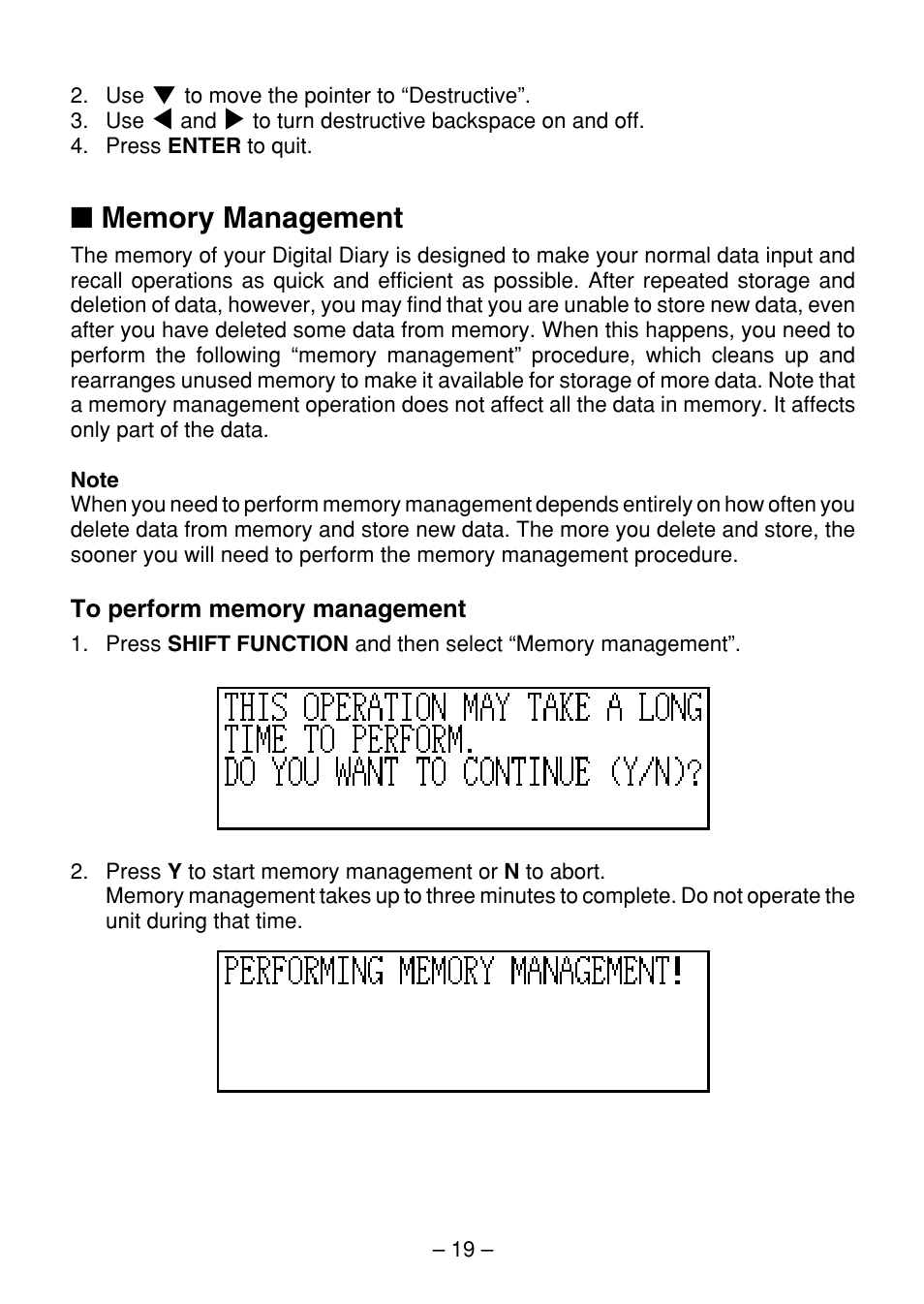 Casio SF-7100SY User Manual | Page 21 / 83