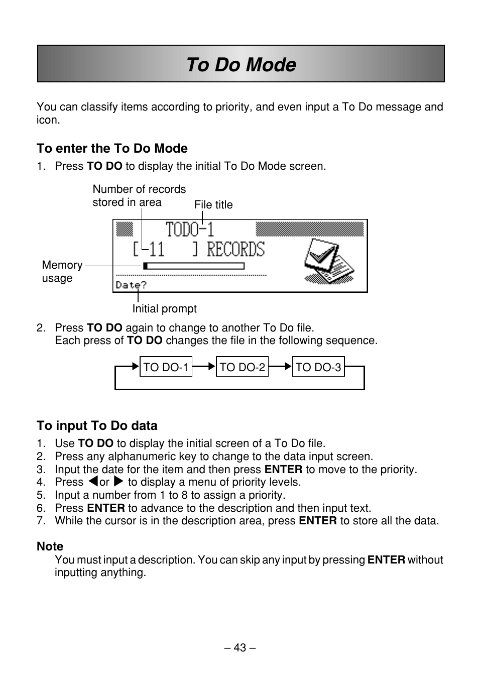 Casio SF-7100SY User Manual | Page 45 / 83