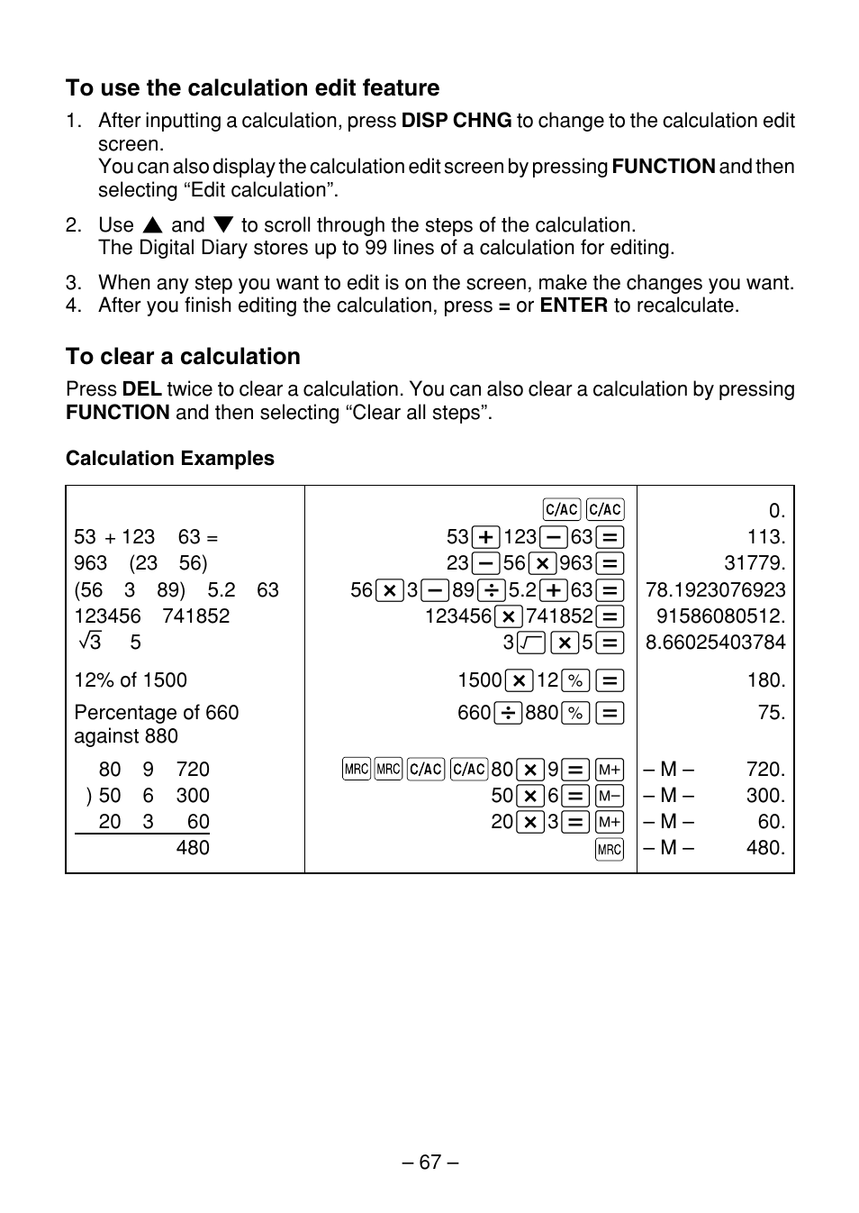 Casio SF-7100SY User Manual | Page 69 / 83