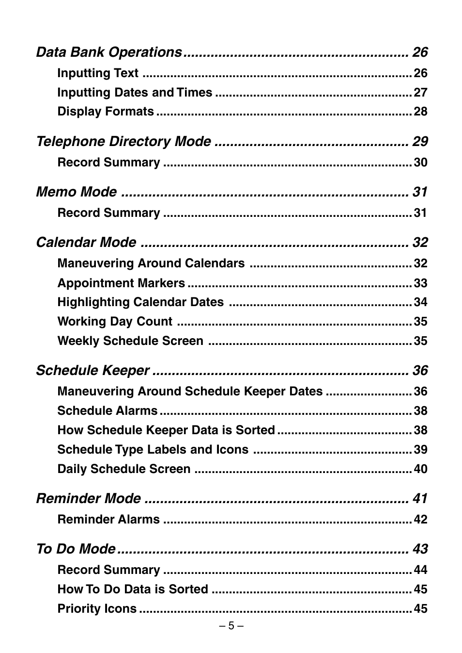 Casio SF-7100SY User Manual | Page 7 / 83