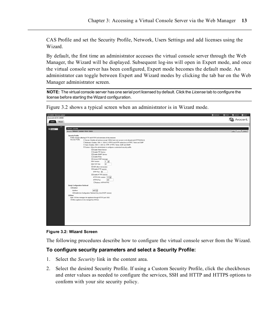 Avocent ACS V6000 User Manual | Page 18 / 58