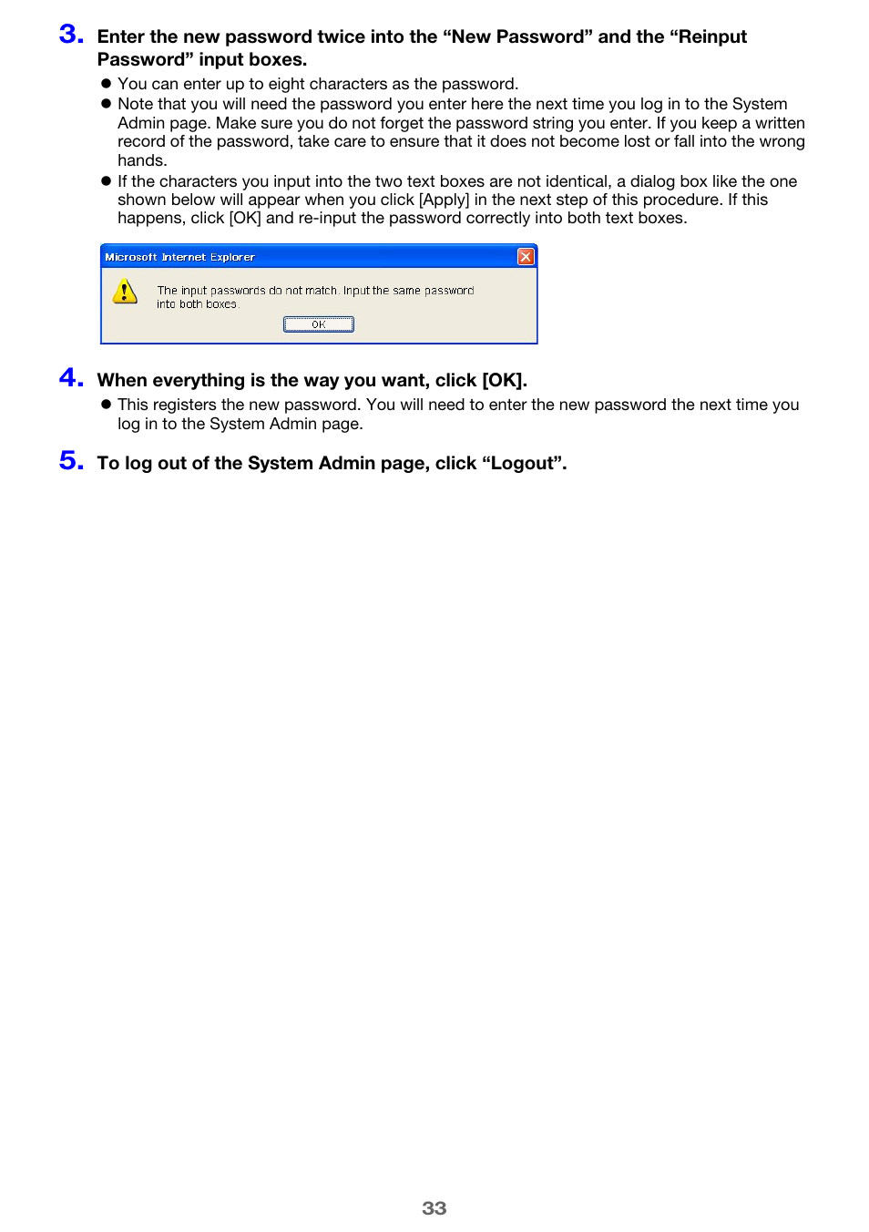 Casio XJ-A255 User Manual | Page 33 / 46