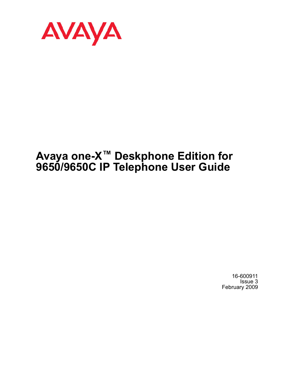 Avaya 9650C User Manual | 62 pages